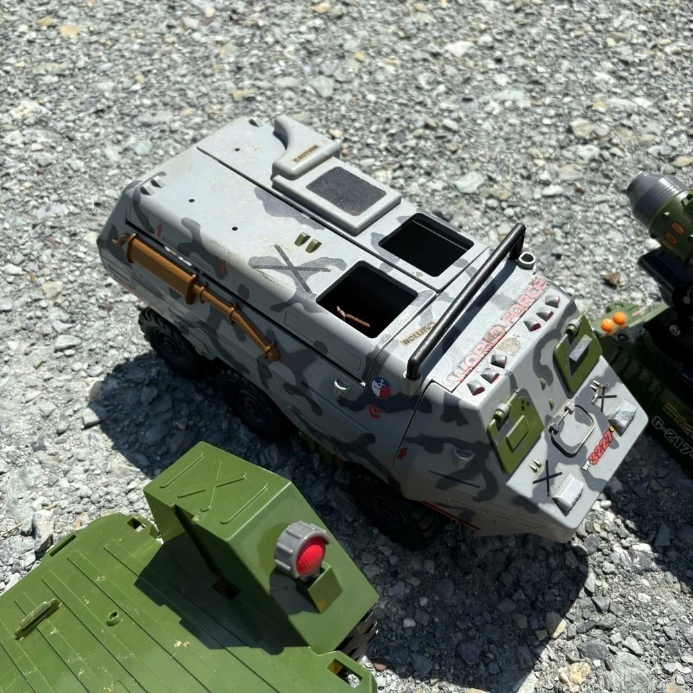 Vintage GI Joe Action Figure Doll Jeep Weapon Lot Bundle Luke Skywalker